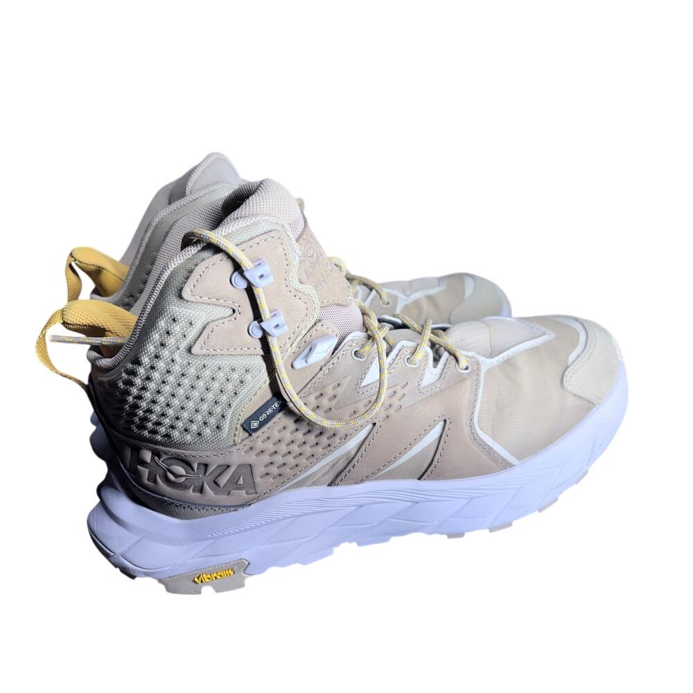 Hoka Anacapa Mid GTX Women's Hiking Boots Dune Lilac Tan Waterproof GORE-TEX